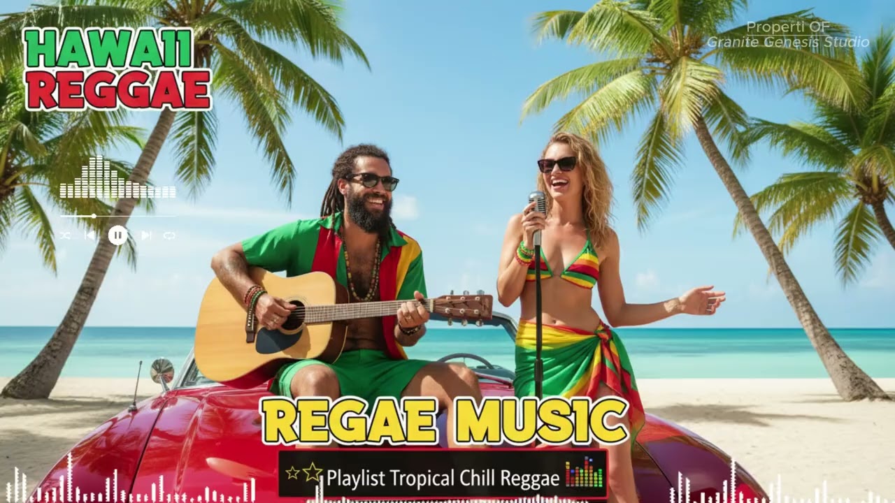 Summer Chill Reggae Happy Hawaiian Beats for Good Mood Bob Marley UB40 Shaggy