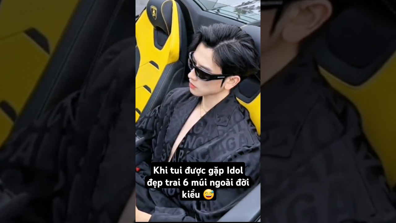 Khi tui được gặp idol đẹp trai 6 m&uacute;i ngo&agrave;i đời kiểu #handsome #muscle #traidep #boy #ngontinh #short