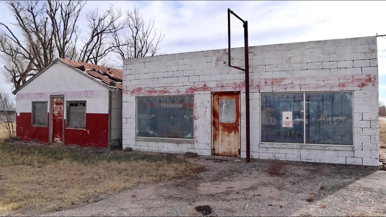 Lost Towns In Middle of Nowhere Oklahoma - Cross Country Road Trip Day Seven - 9 States In 9 Days