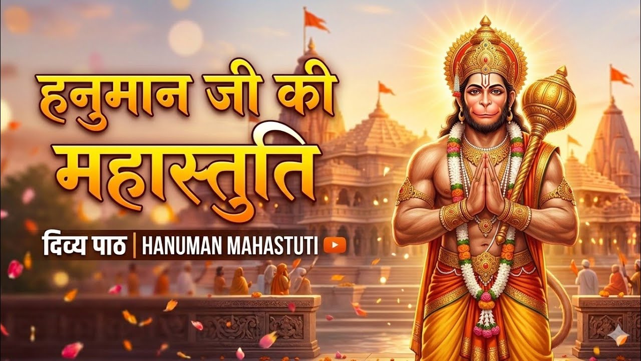 🚩 शक्ति और भक्ति का महासागर | हनुमान जी की अद्भुत स्तुति | संकट मोचन बजरंगबली भजन 🙏