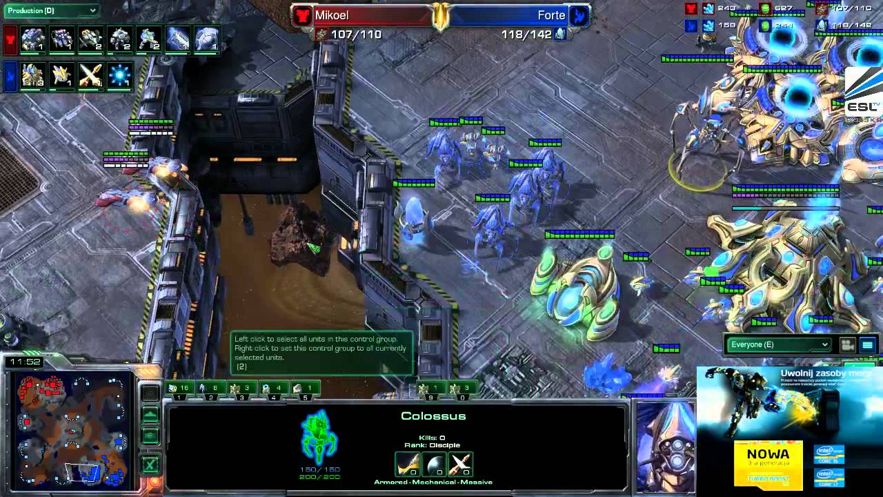 ESL CC Pol vs Esp Forte vs Mikoel gra 2