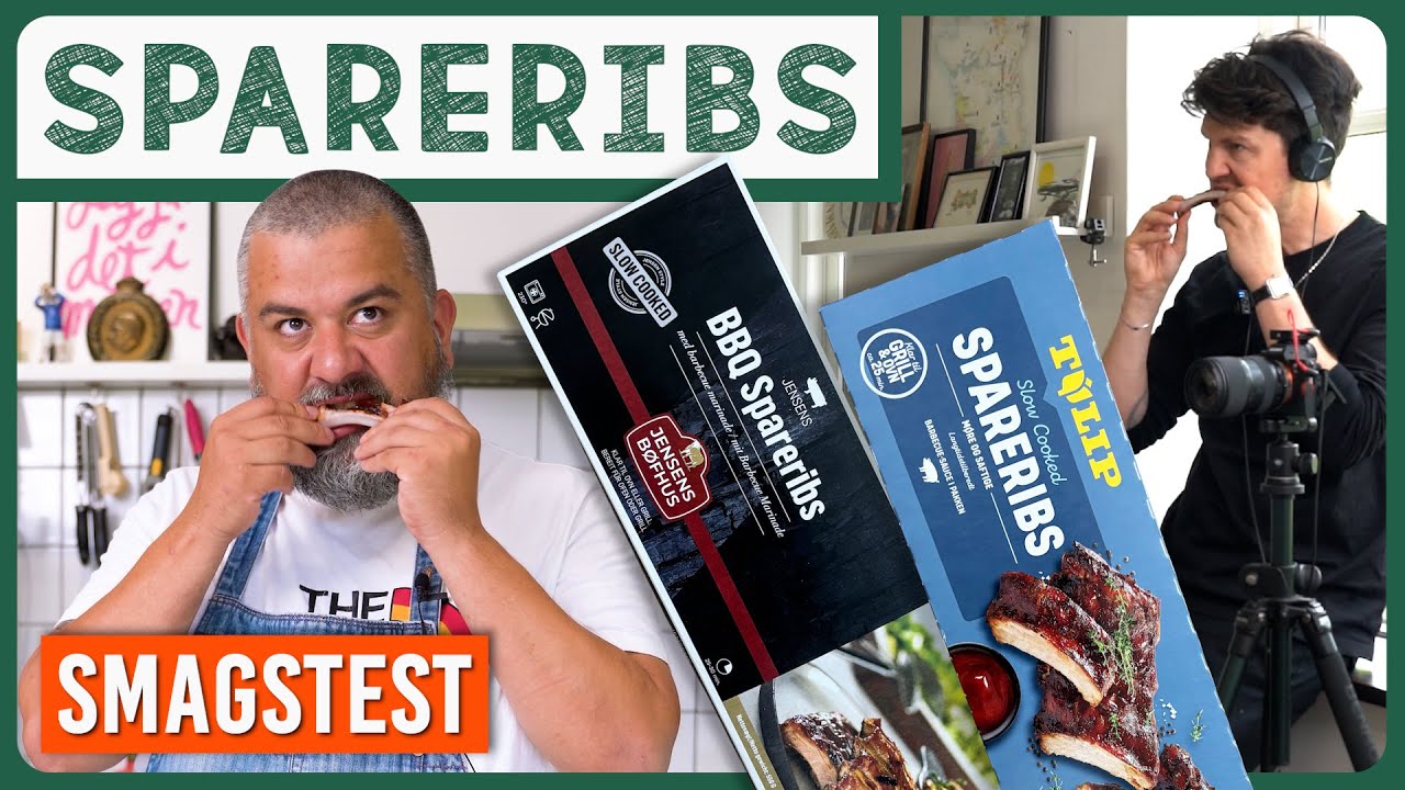 DE BEDSTE SPARERIBS 🍖 | En af de rætti' gode 🤤