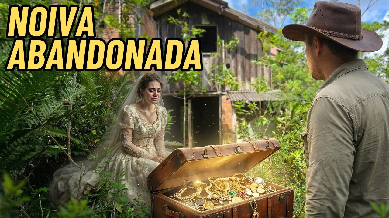 ENCONTREI UMA MALA SECRETA na Casa da Noiva Abandonada 😱