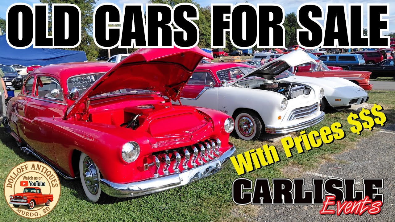 Looking for Gems in a HUGE Car Show with HUNDREDS of Old Cars for Sale | Carlisle Car Corral 2025