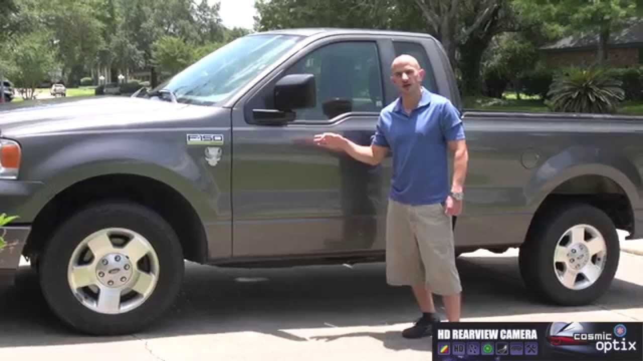 Cosmic Optix Rearview Backup Camera Install Video - Ford F-150