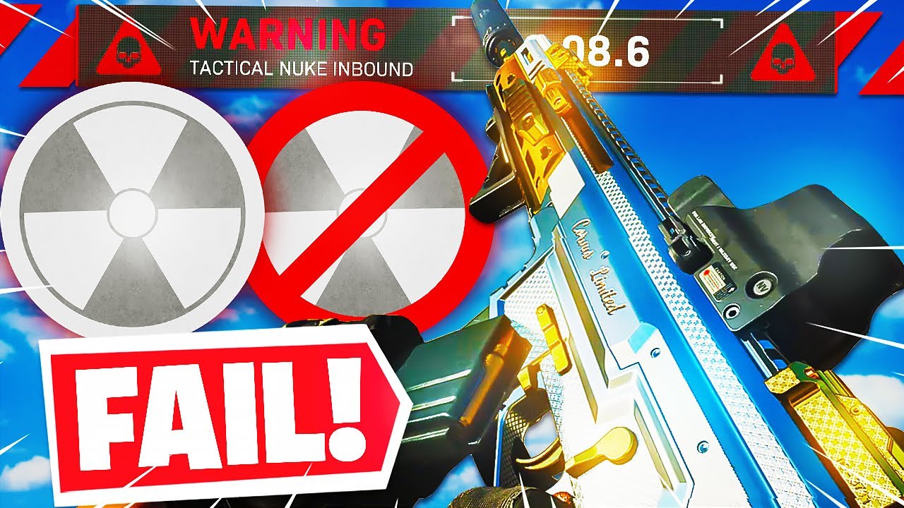 My FASTEST NUKE!!! (DOUBLE NUKE FAIL MODERN WARFARE)