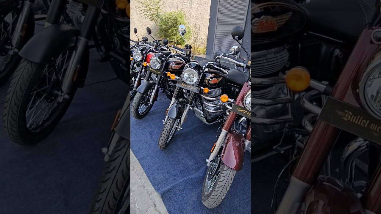 All variants of New launched bullet. 350 shorts | Next Generation All variants of new Bullet 350