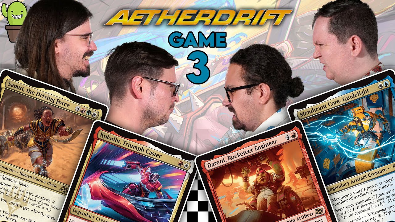 2 FAST 2 COMMANDER: AETHERDRIFT | Daretti VS Samut VS Kolodin VS Mendicant Core