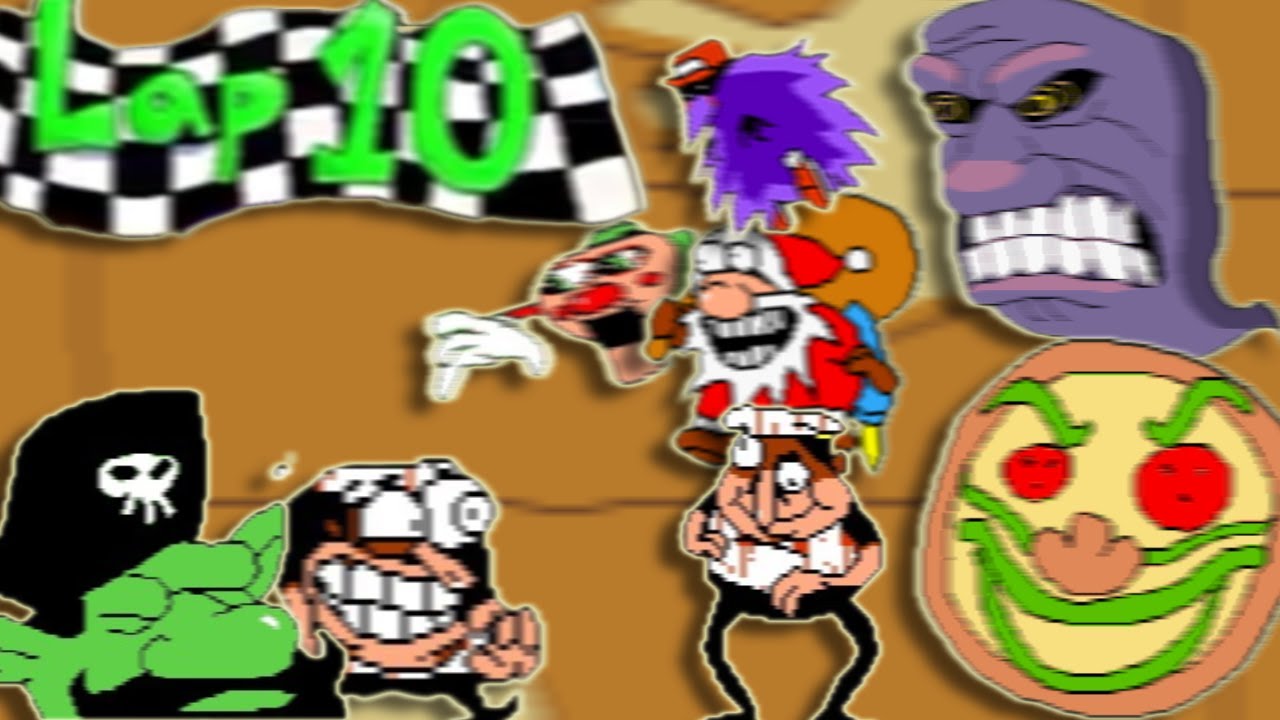 Lap 10 is a bit difficult... - Lap 10 Mod (Pizza Tower)