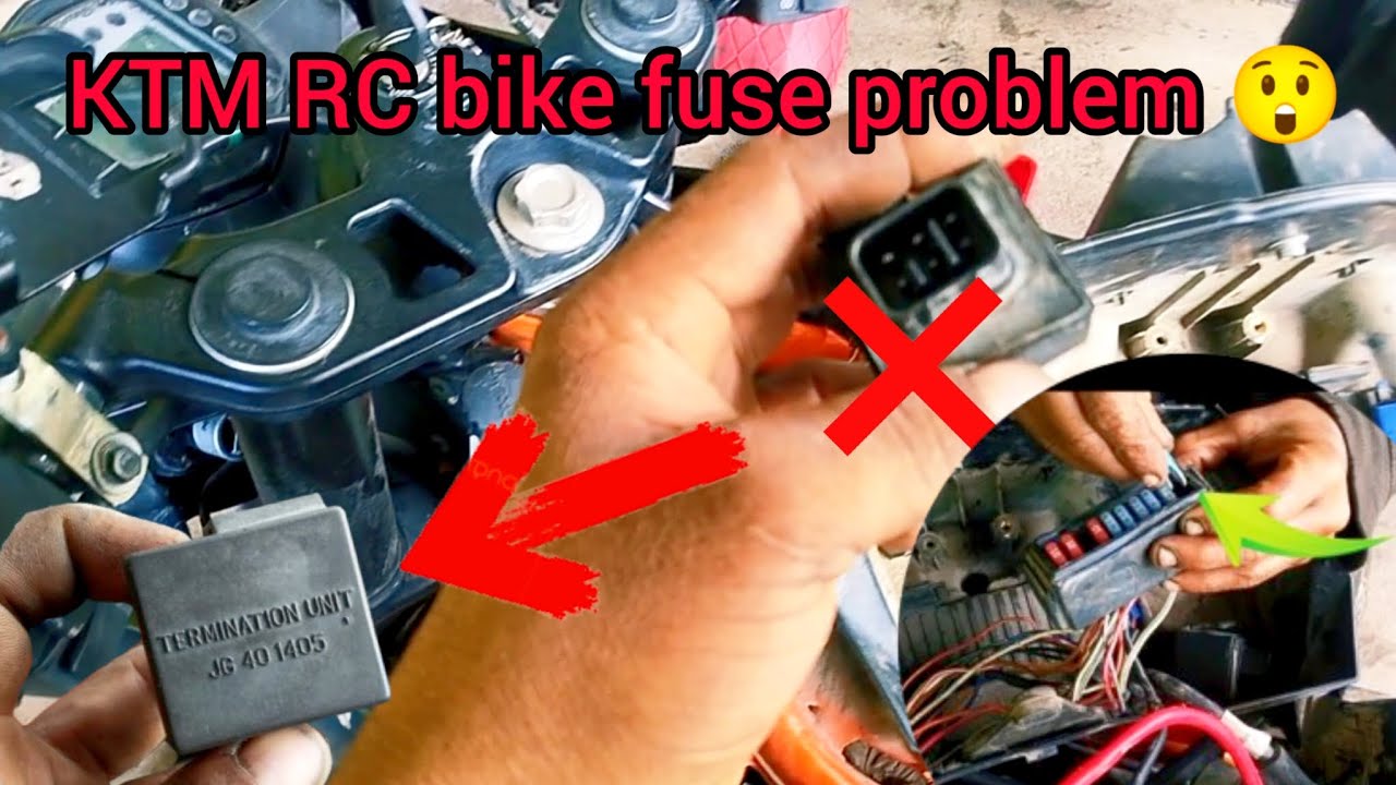 KTM RC 200cc bike fuse problem solve //how to ktm bike start problem solve 🫵🧑‍🔧