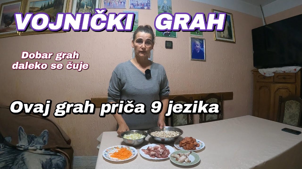 Vojnički grah - na naš način