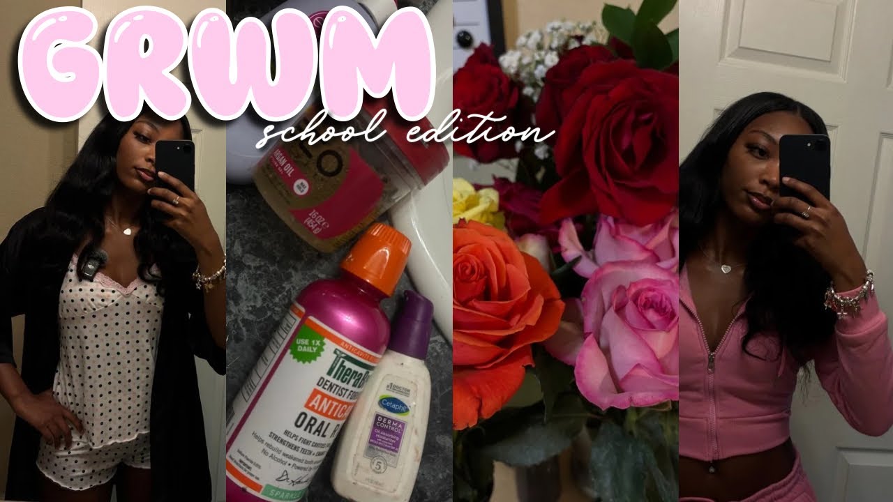GRWM FOR SCHOOL ☆ | raw & uncut, ootd, makeup,etc…