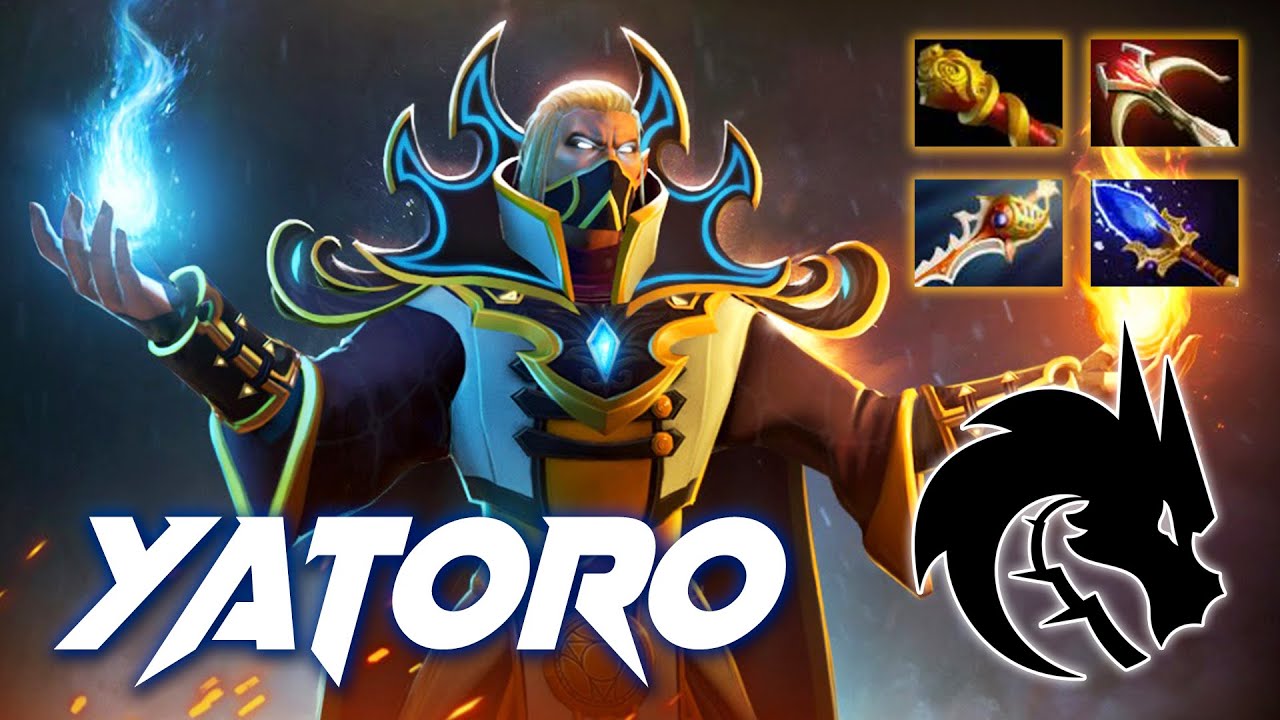 yatoro Invoker - Team Spirit Pos.1 - Dota 2 Pro Gameplay [Watch & Learn]