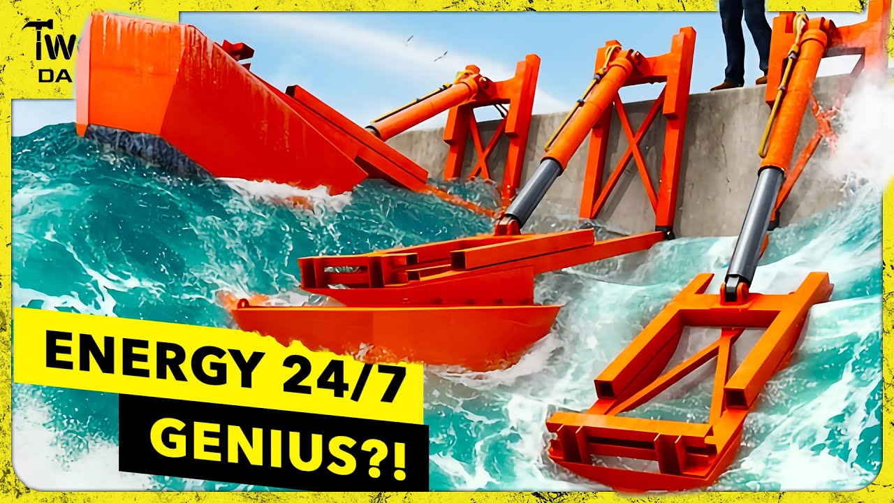 Решение САМОЙ БОЛЬШОЙ проблемы энергетики на основе океанских волн — это ОГРОМНОЕ событие!