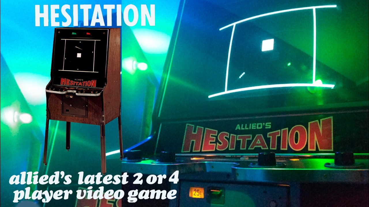 Hesitation [Allied Leisure] - Arcade  - (1974) Don´t hesitate with this game!