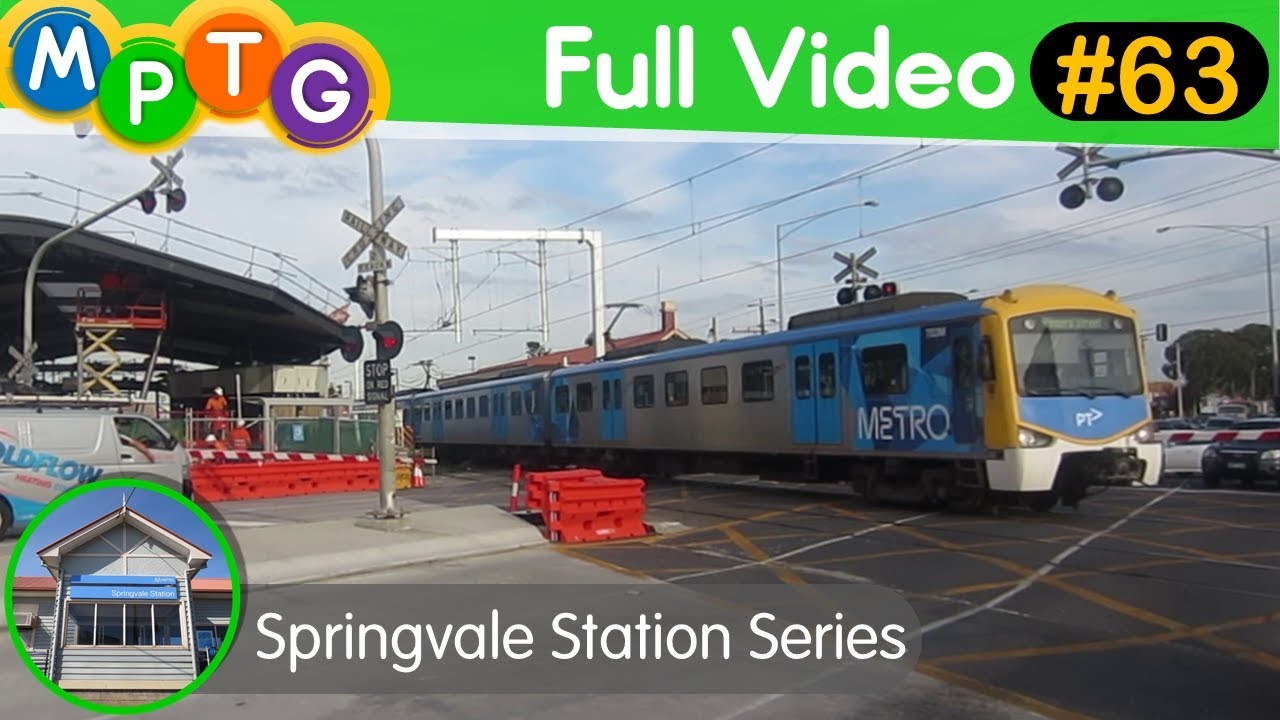 Old Springvale Station's last day 16-APR-2014 (Full video #63)