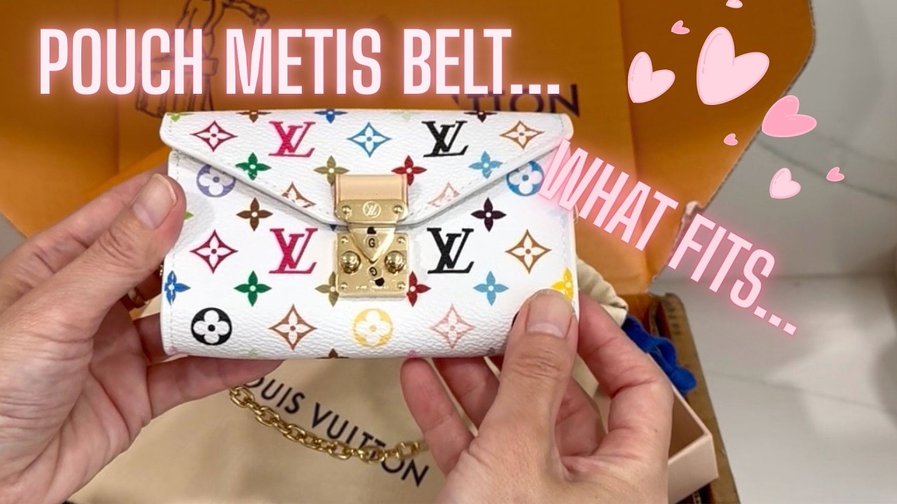 Распаковка пояса-сумочки LV x TM Multicolor Pouch Metis Belt | Что подходит | Плюсы и минусы