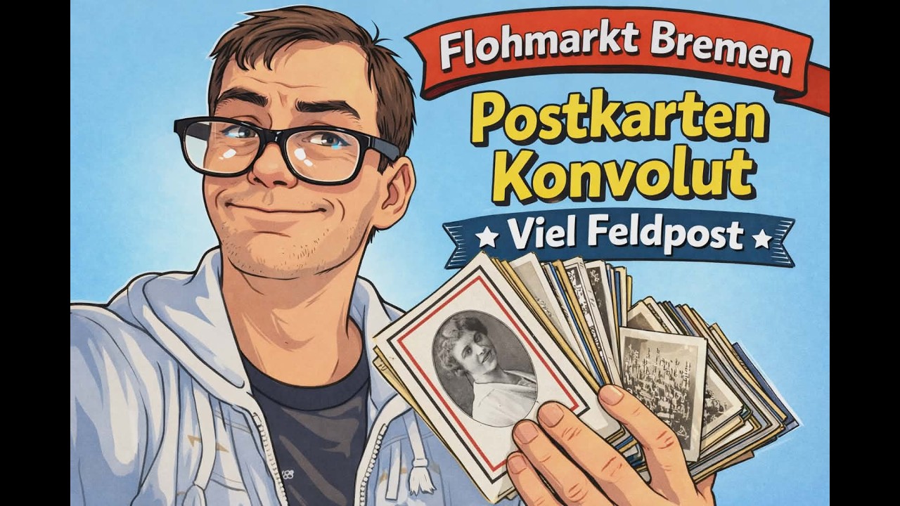 Flohmarkt Haunting #3 - Viele Feldpostkarten