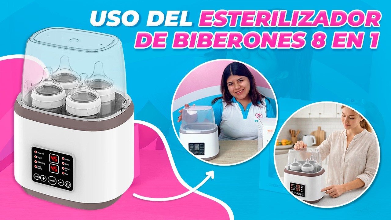TUTORIAL | Esterilizador de Biberones | Babypal 🩵🩷