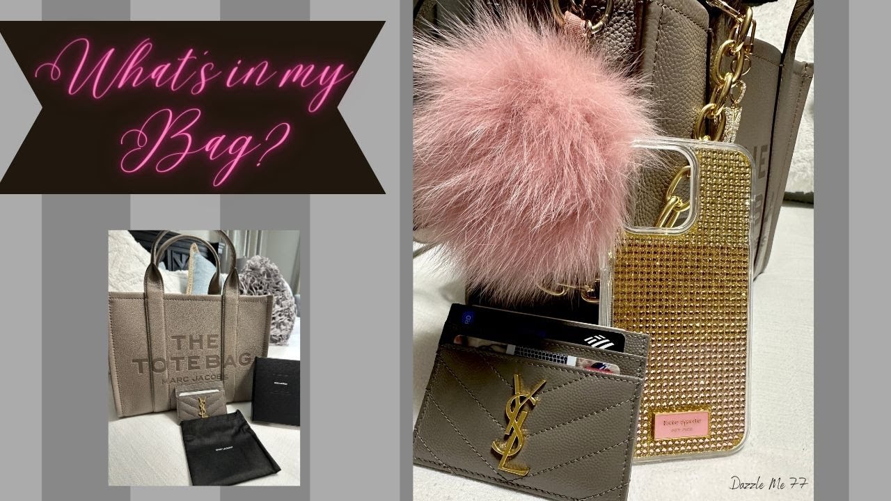 What’s in my bag? Marc Jacobs The Tote Bag Medium (Cement)