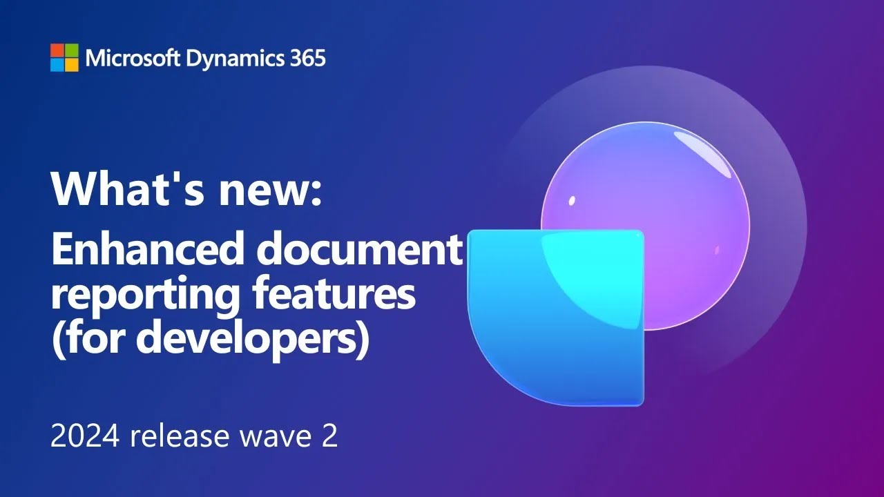 What’s new: Enhanced document reporting features (for developers)