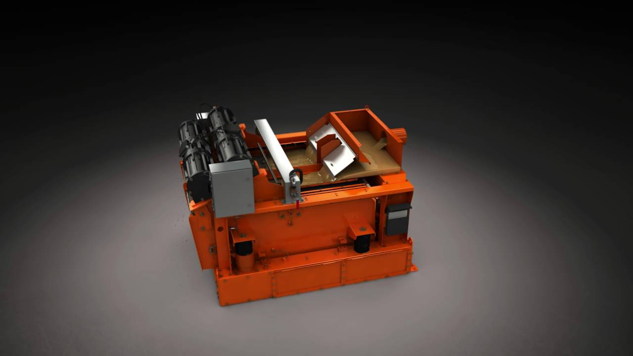 MD3 Shale Shaker - Animation