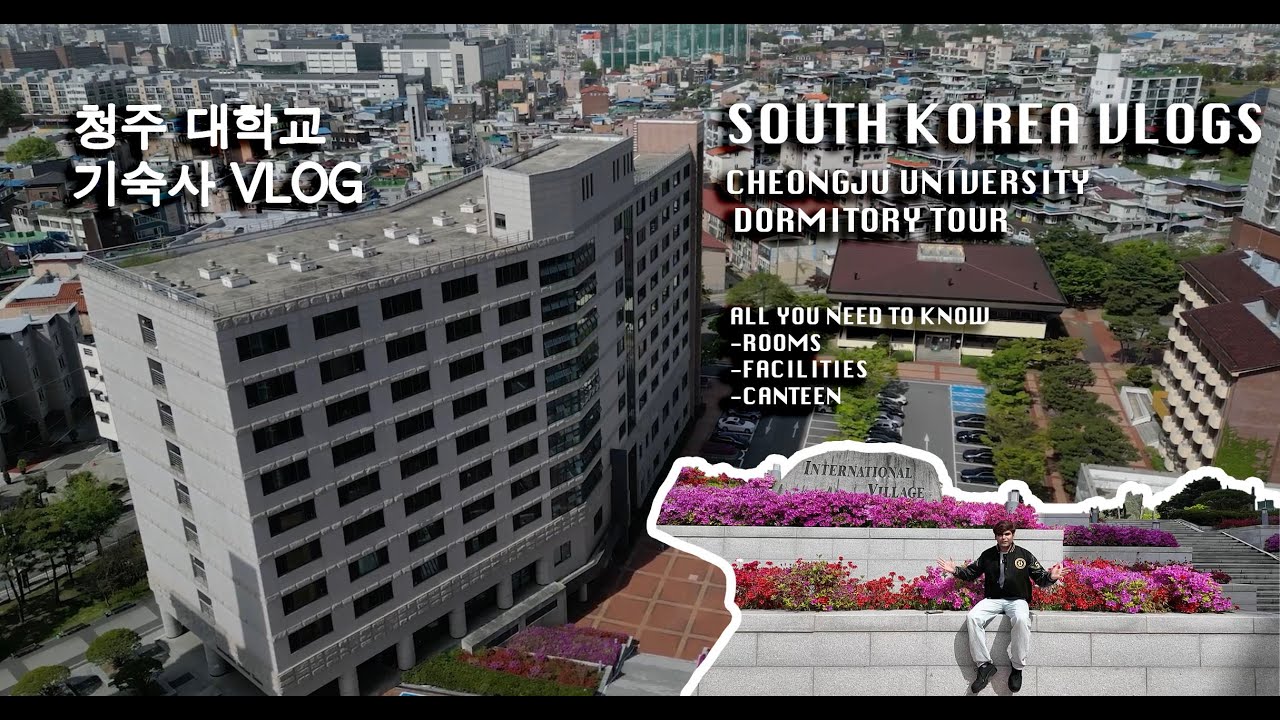 Cheongju University Dormitory Room Tour Study in South Korea Vlogs Matnahs