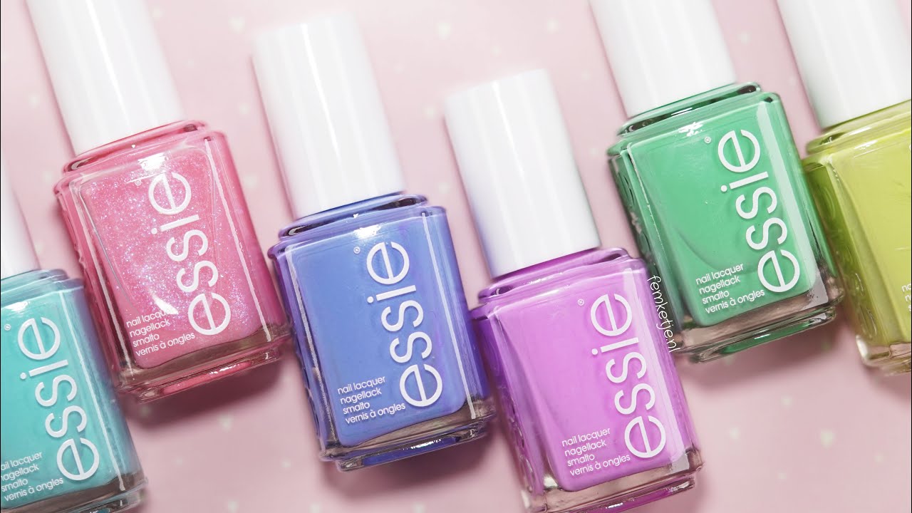 Essie Feel The Fizzle Spring 2023 Collection 🌼- femketjeNL