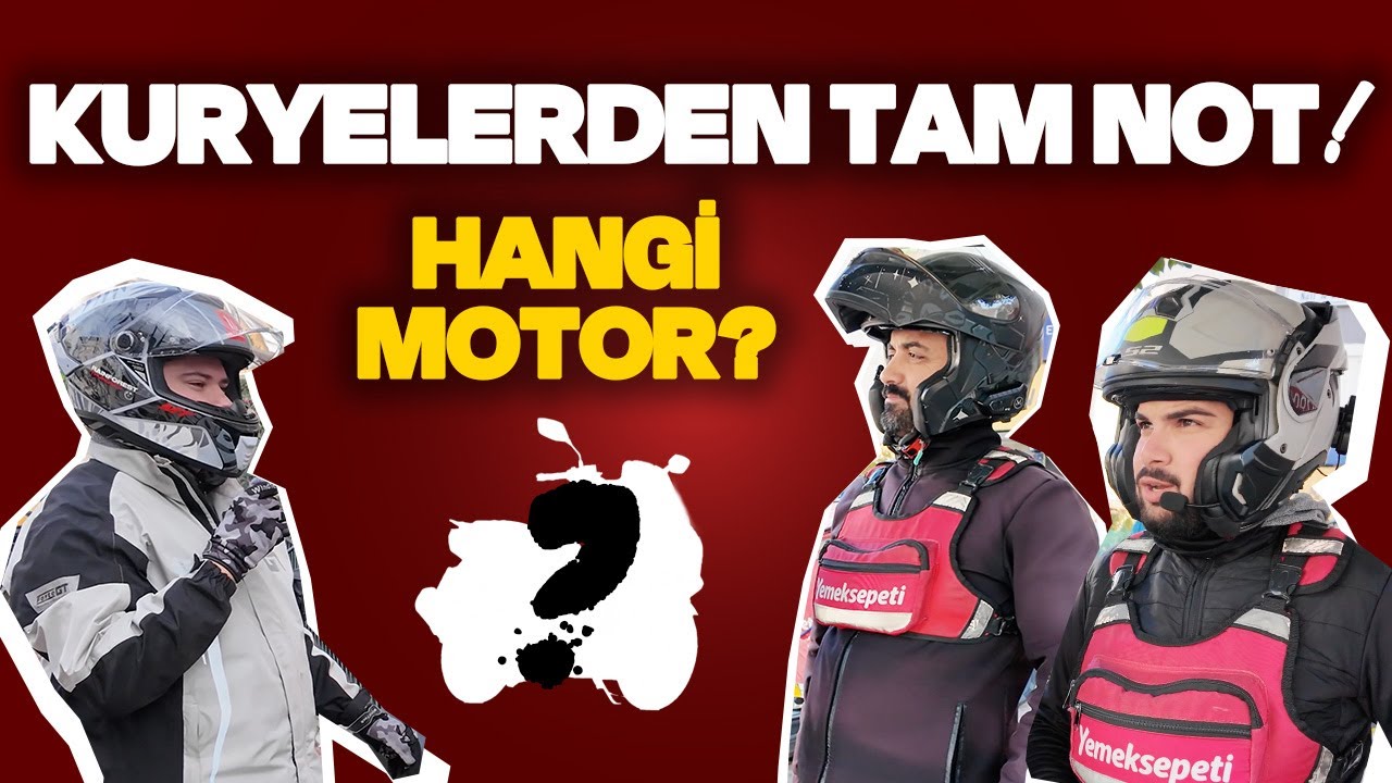 İşi Sahasından Dinliyoruz : En Çok Tercih Edilen Motor Hangisi? l Kuryelere Sorduk!