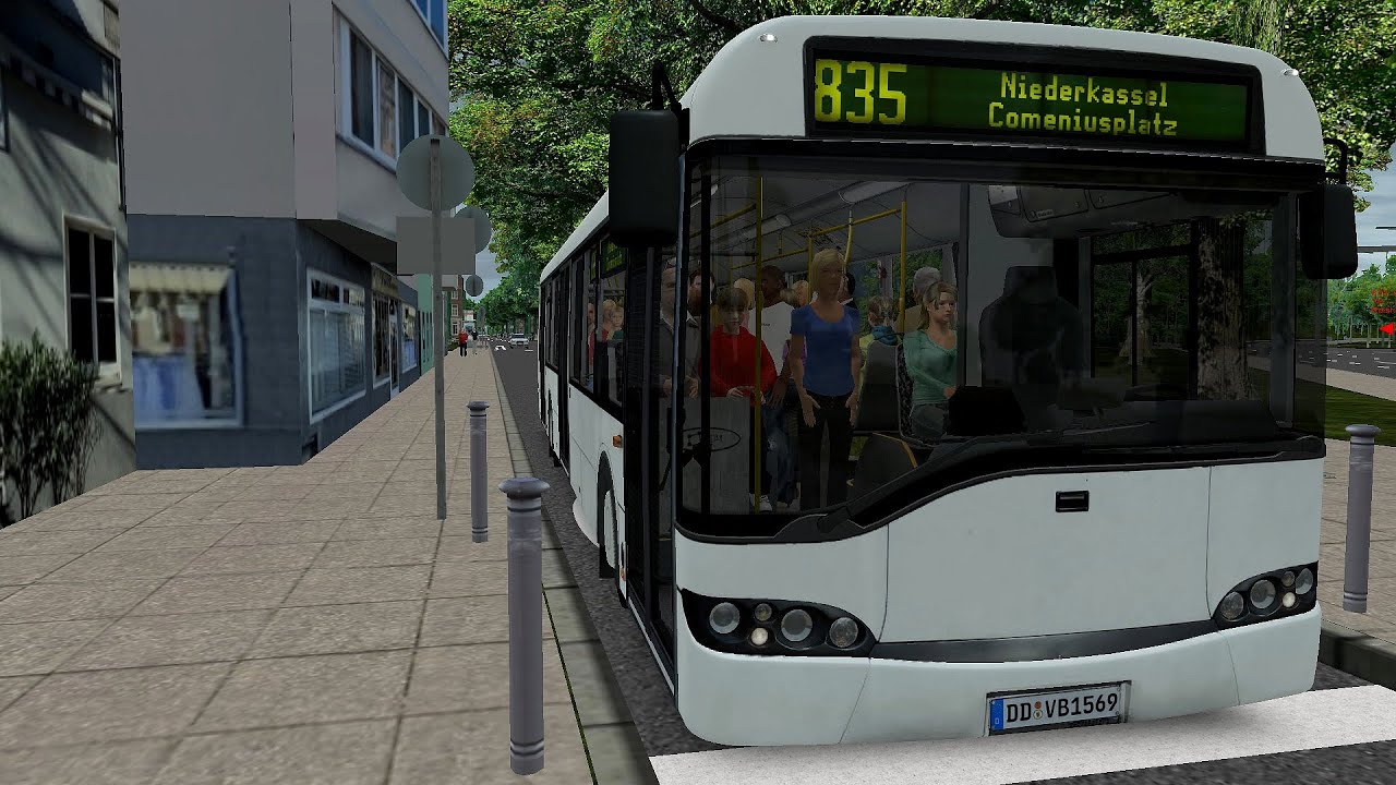 Omsi 2 Addon Urbino Stadtbusfamilie - Route 835 ID Steele - Comenius Platz (PC)