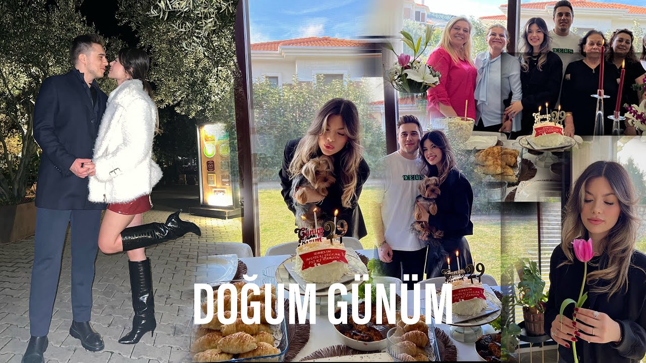 PASTAMI ÜFLERKEN SAÇIM YANDI😅 Hediyelerim, Ailemle Kutlama, Batu'yla Date, İstanbul'a Gidiyorum
