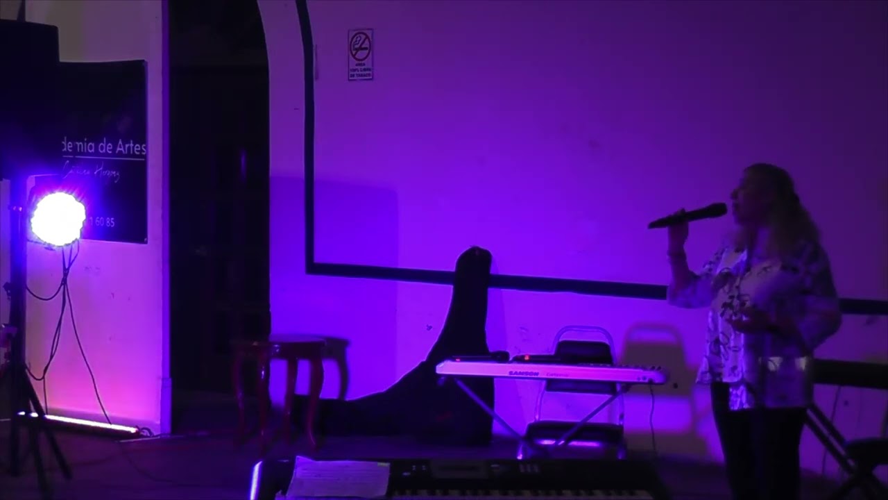 Nora,  Siempre contigo - Curso de canto - Presentacion Final - Academia Catalina Hergonz