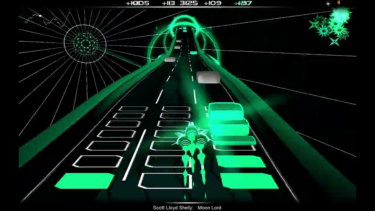 [Audiosurf] Scott Lloyd Shelly - Moon Lord (Clean Finish, Stealth)
