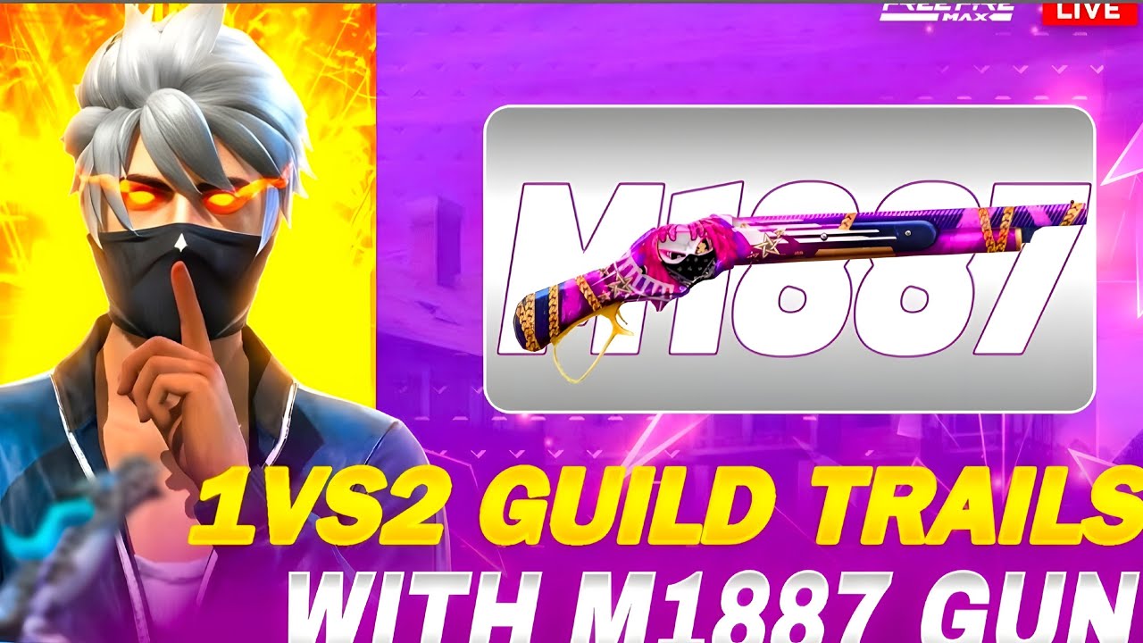 🔴free fire guild trials 1vs2 mad reactions🤯 #cfgmacro #dmn #mbg #anr #dfg