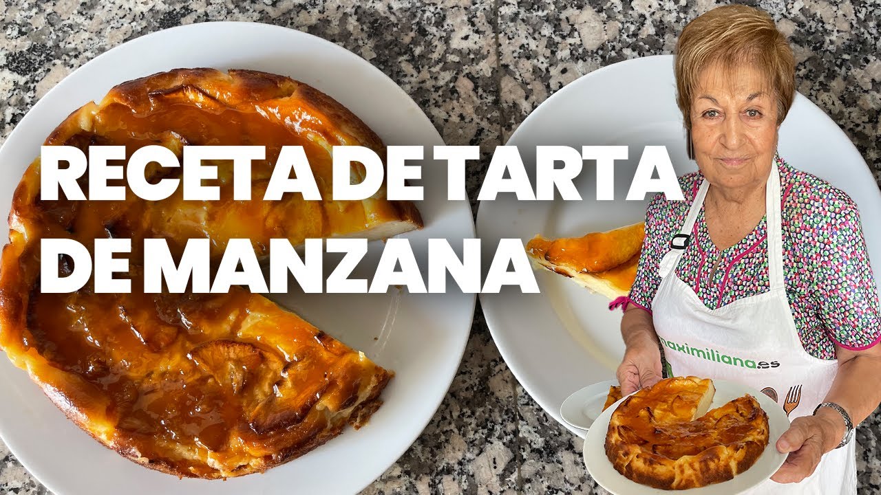 Haz esta TARTA DE MANZANA | Receta de Conchita 👵🏻