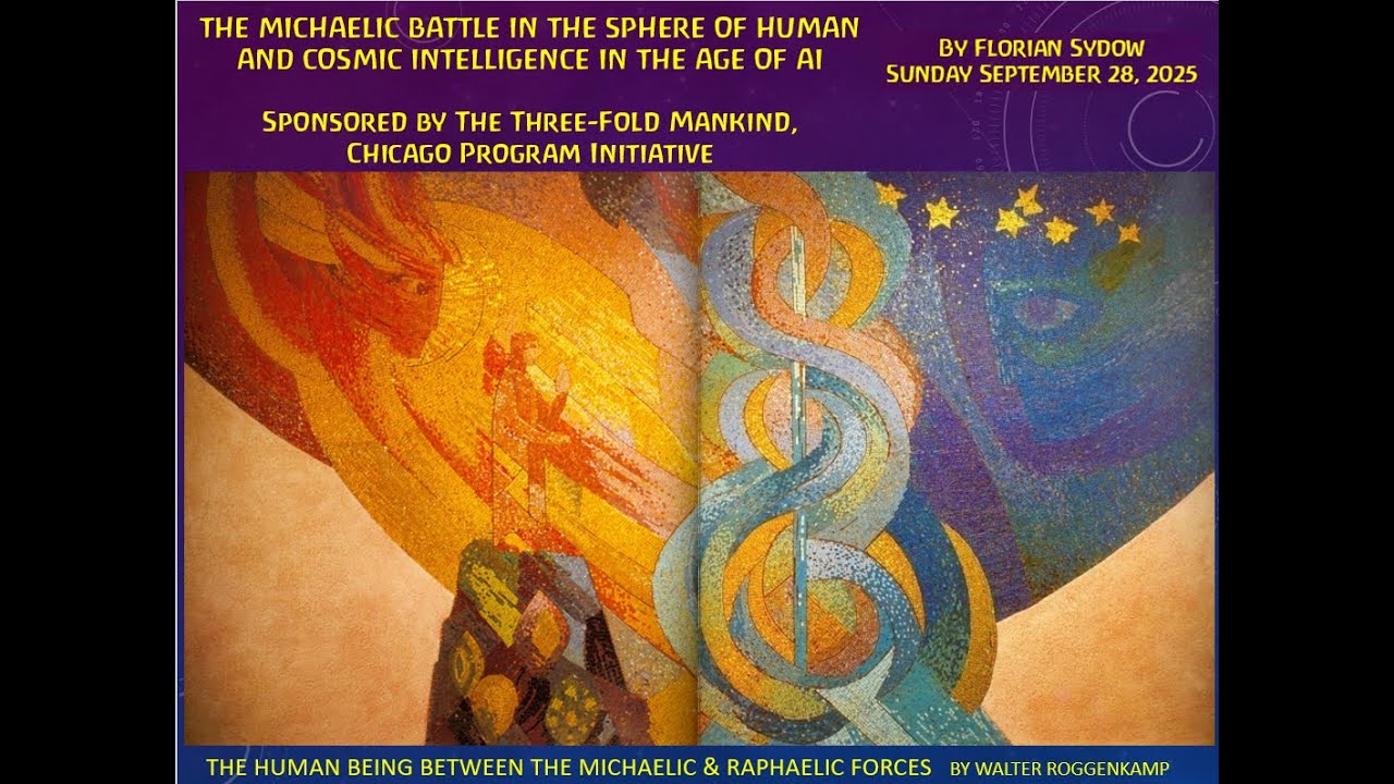 The Michaelic Battle in the Sphere of Human and Cosmic Intelligence in the Age of AI- Florian Sydow.
