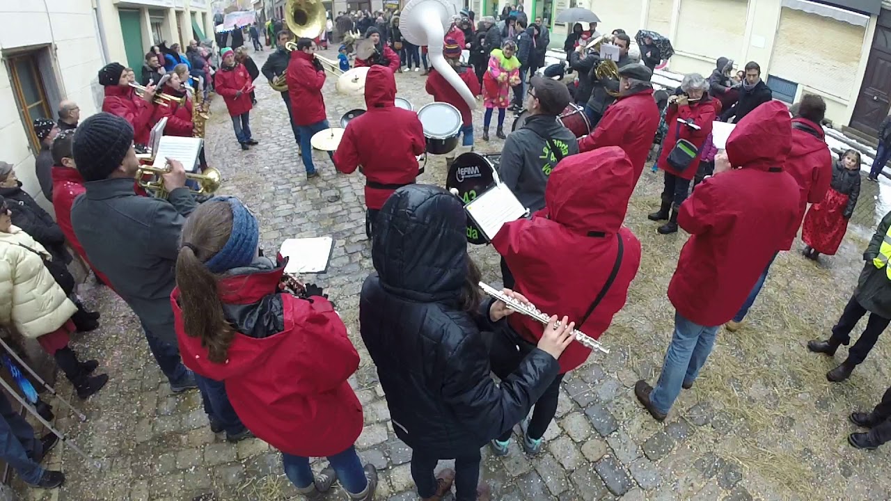 La Banda Vorey'V - Hey baby - Carnaval St Didier en Velay Février 2018