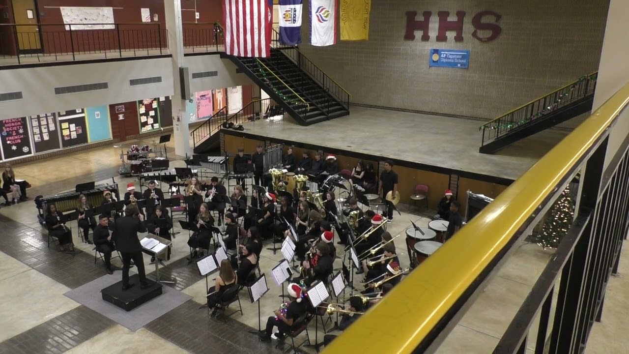 HHS Winter Band Concert Greensleeves 12 12 2024