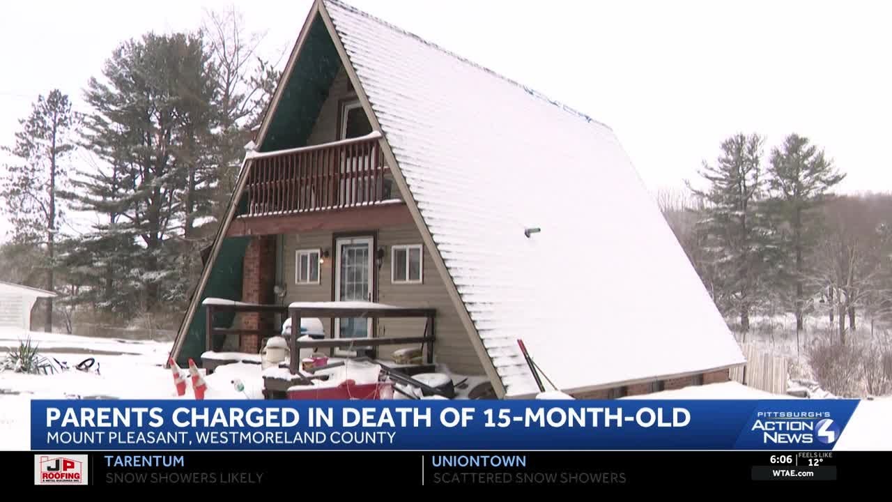 2 charged with third-degree murder in death of 15-month-old in Westmoreland County