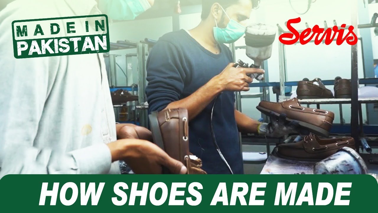 How Shoes Are Made in Servis Global Footwear Factory | Made in Pakistan
