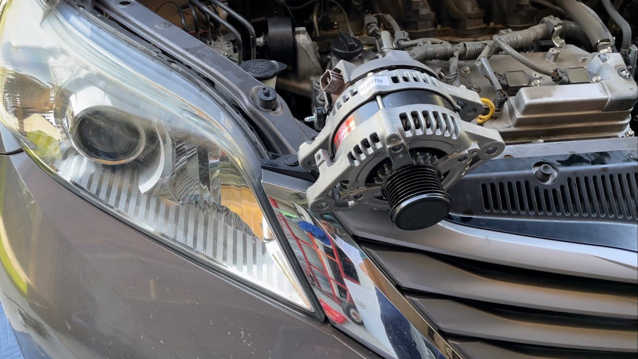 2011-2020 Toyota Sienna Alternator Replacement DIY