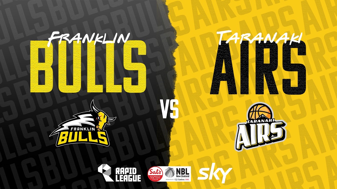 Franklin Bulls v Taranaki Airs | Full Basketball Game | @SalsNBL 2026