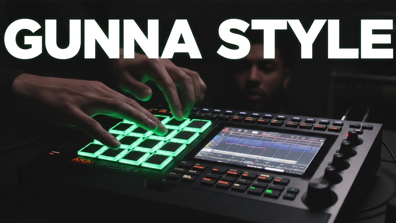 MPC Live 3 How I Make a Melodic Trap Beat for Gunna