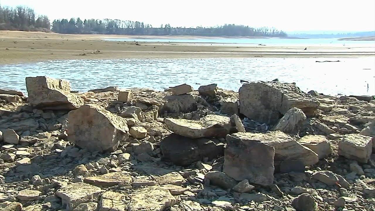 Amid drought, pieces of history resurface in Hunterdon County