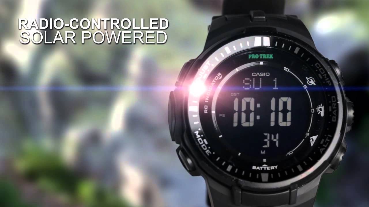 CASIO PROTREK PRW-3000 product video