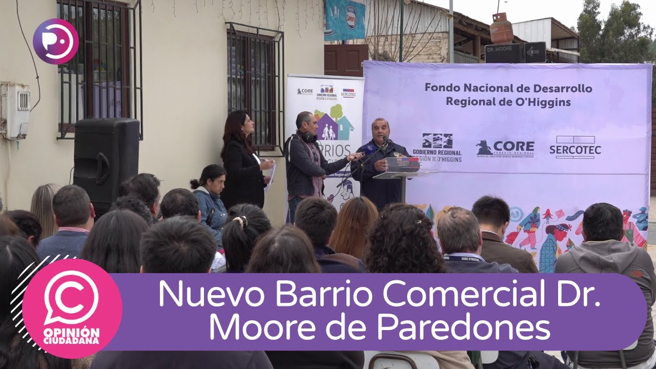 Inauguran programa Barrios Comerciales en Paredones