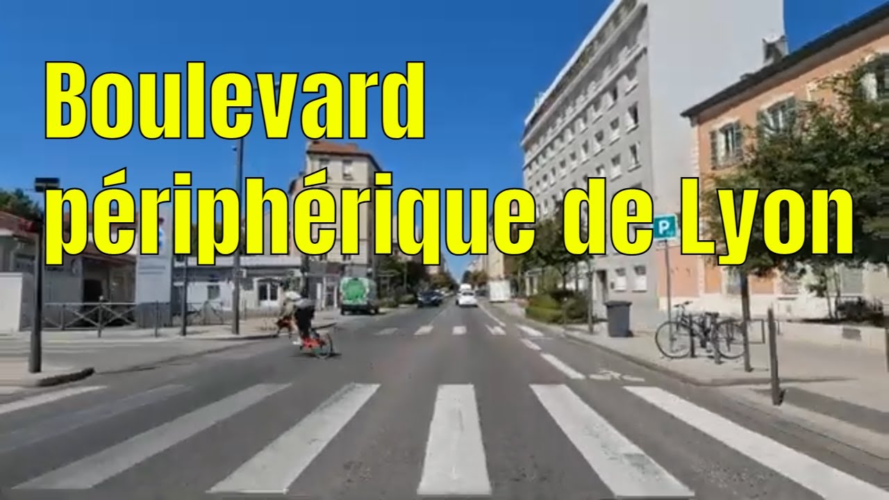 Boulevard périphérique de Lyon - Driving- French region