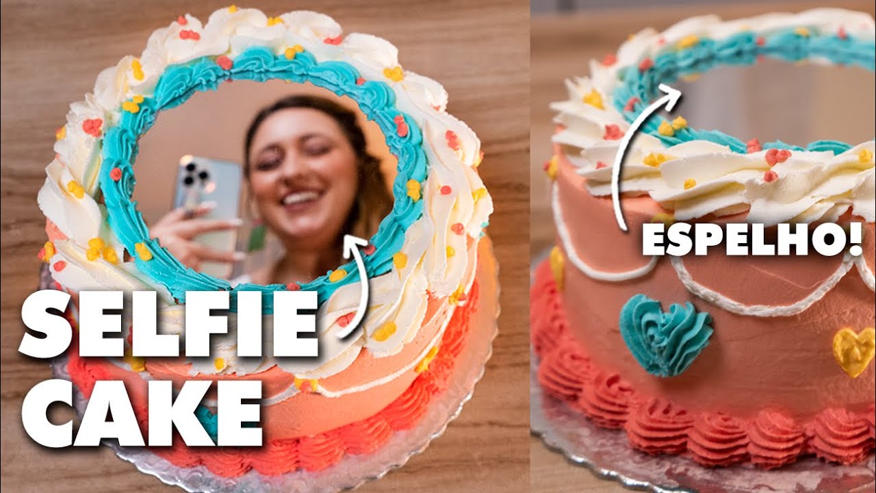 SELFIE CAKE - ALERTA TENDÊNCIA MUNDIAL! | Tábata Romero