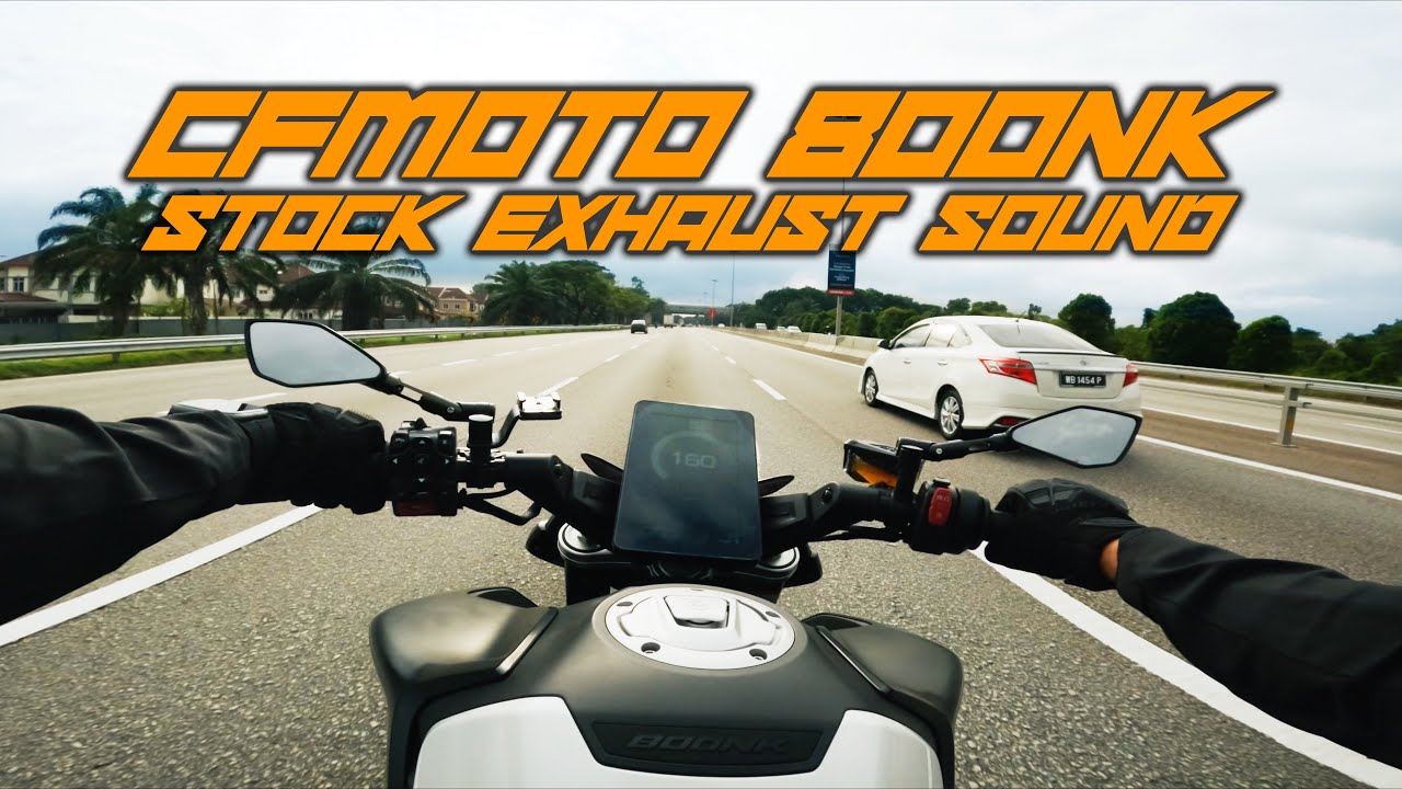CFMOTO 800NK QUICKSHIFTER & ENGINE SOUND STOCK EXHAUST