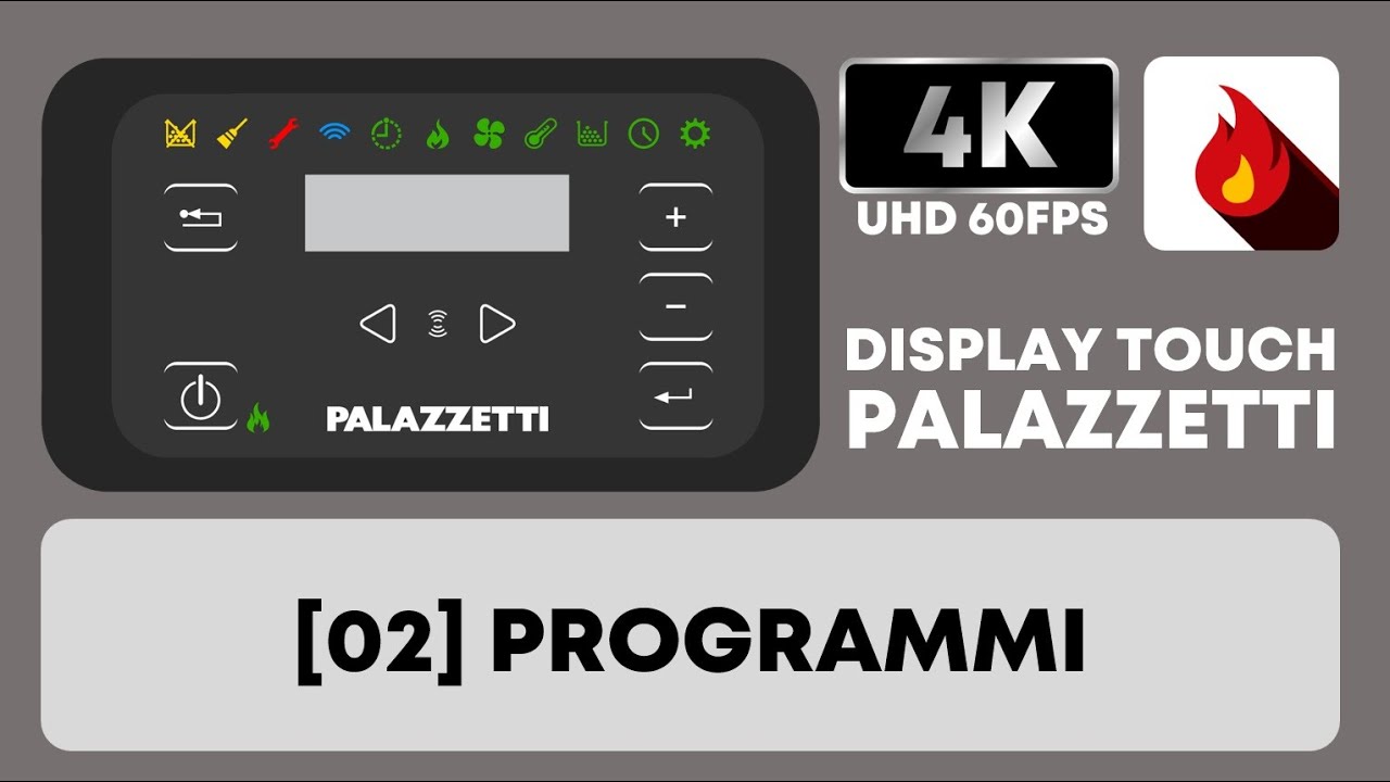 [TUTORIAL 2023] La programmazione della stufa - 1° Parte - MENU 02 = PROGRAMMI